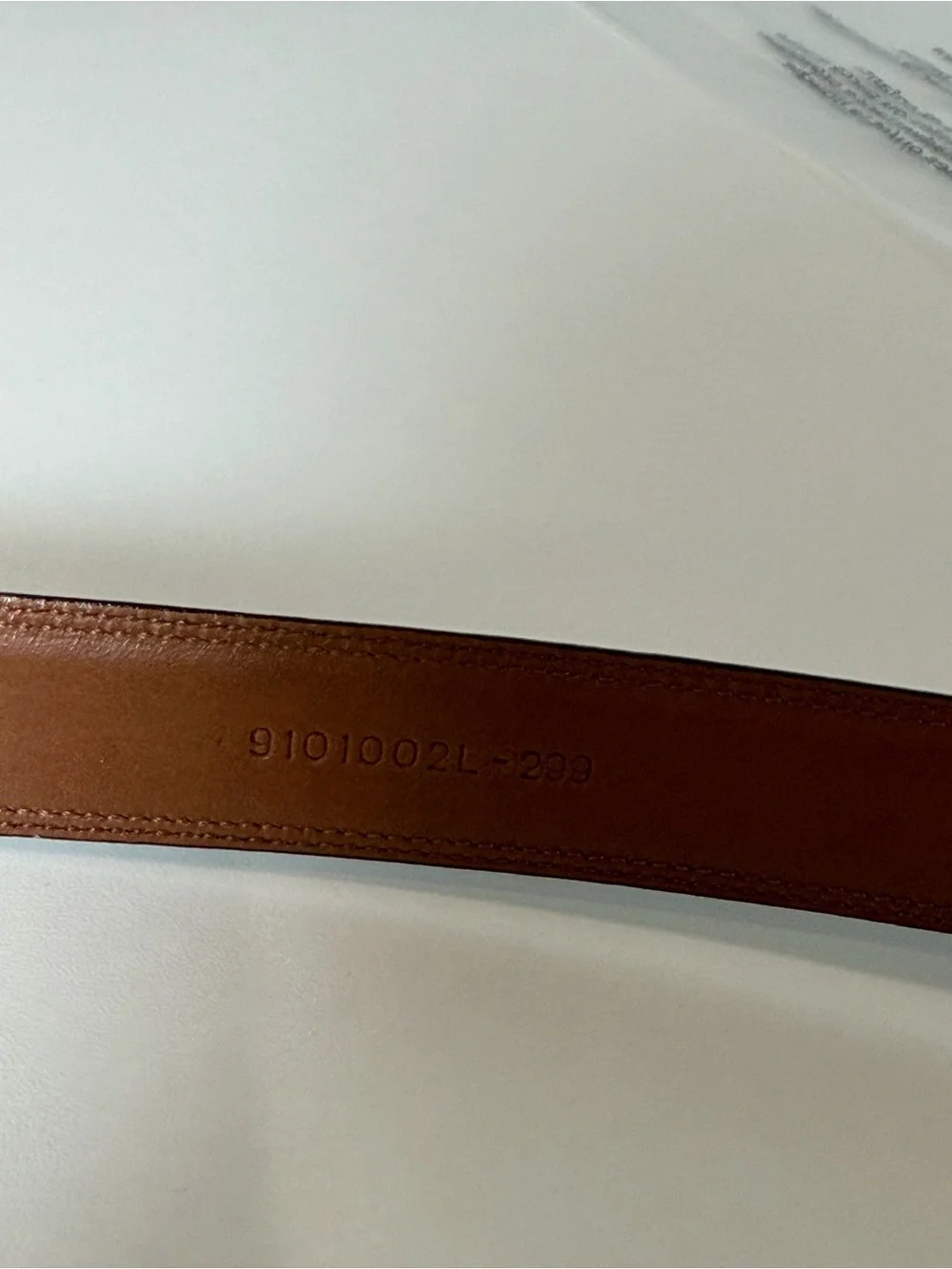 Ralph Lauren Women’s 3X Dark Brown Croc-Embossed Genuine Leather Belt Lux
